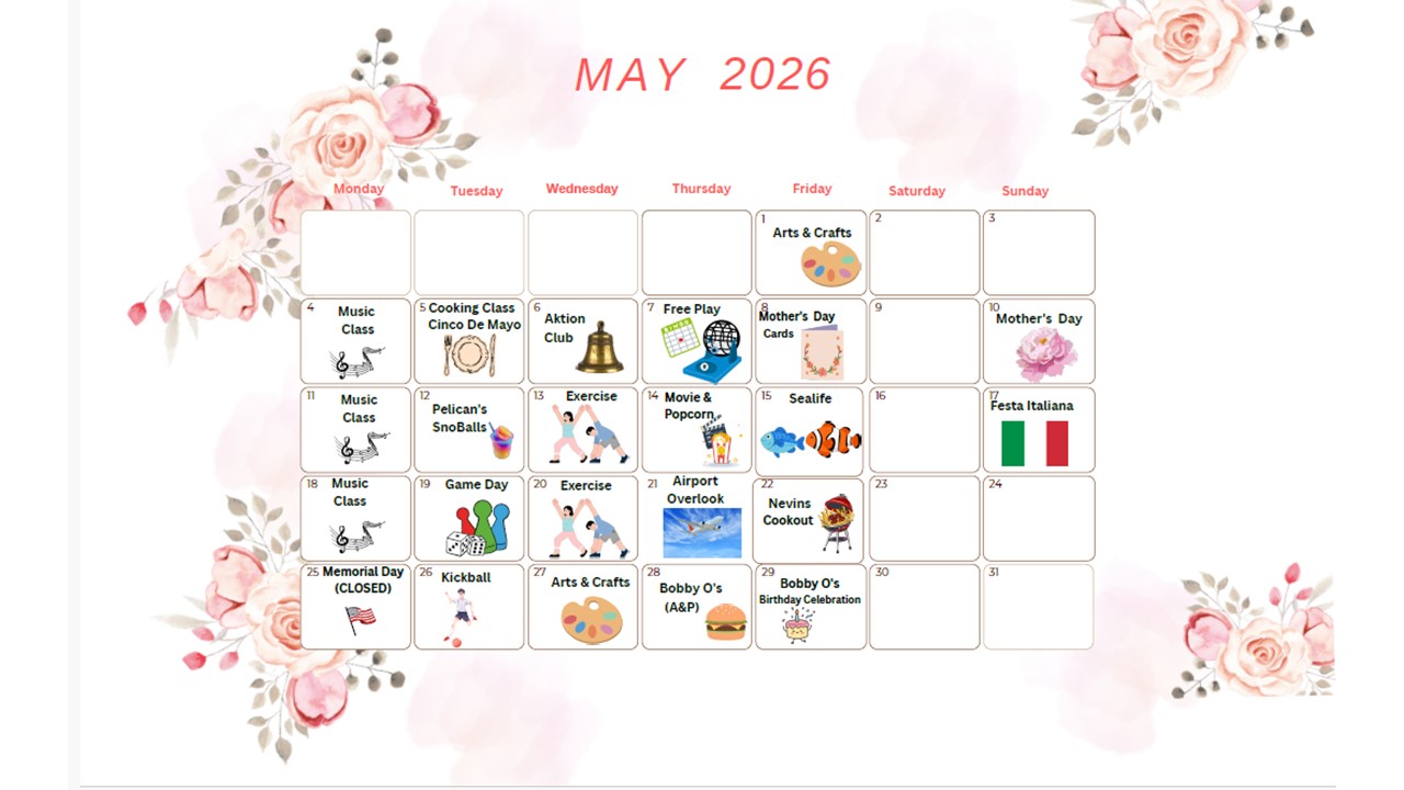 May Calendar
